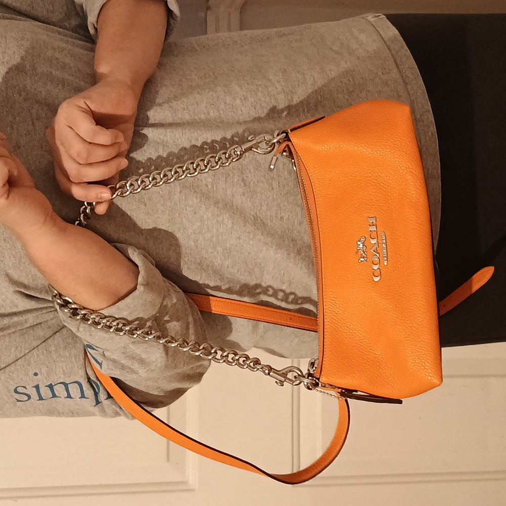 SALE! NWOT Authentic Coach Charlotte Shoulder/Crossbody Bag - Picture 4 of 16